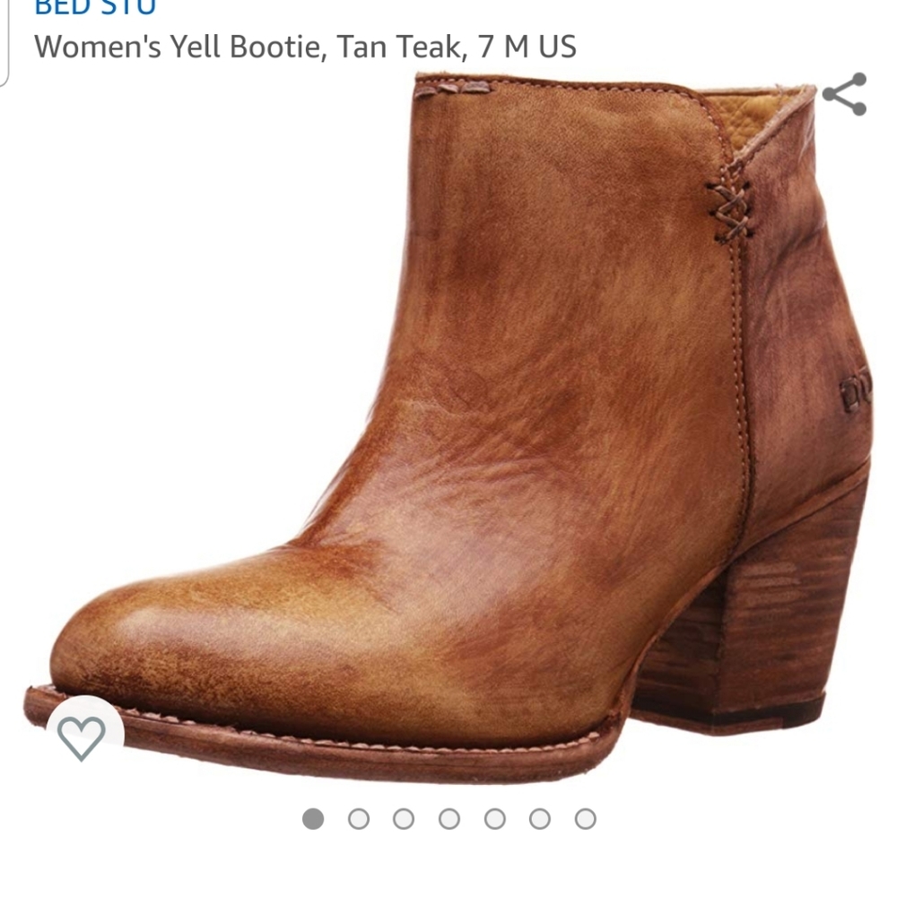 Bed Stu Yell Booties Worn once Size 7 true to size